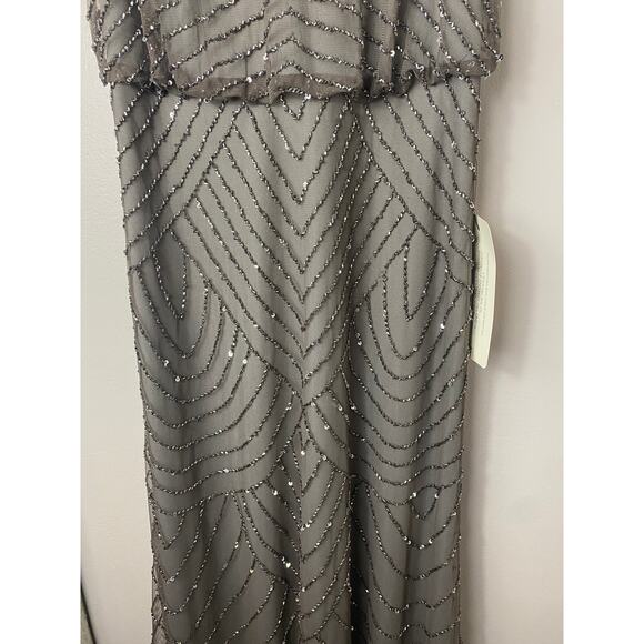 NWT BHLDN ADRIANNA PAPELL DRESS GOWN 2 BRIDESMAID FORMAL EVENING WEDDING GUEST - Picture 12 of 15